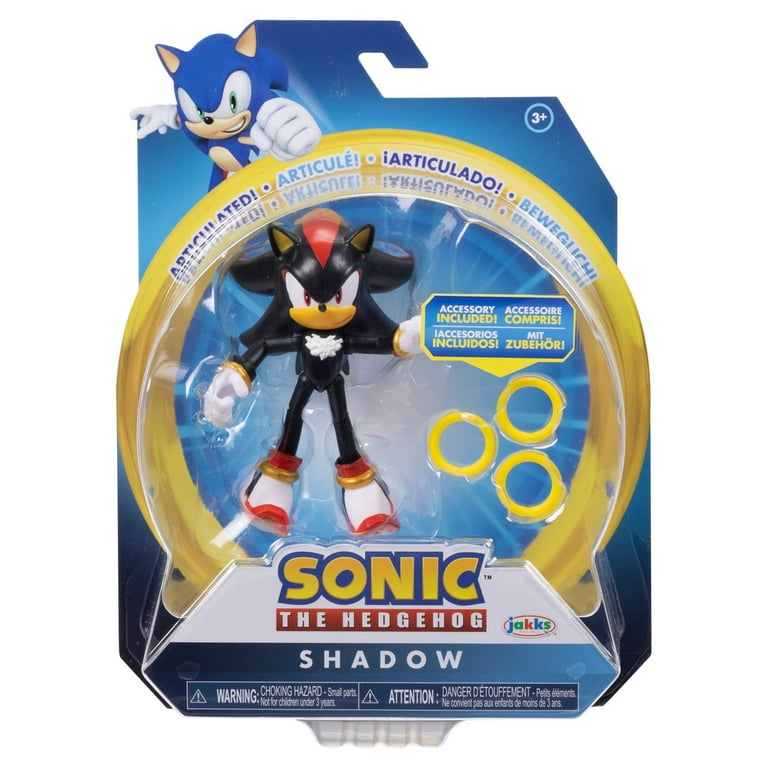 Sonic The Hedgehog 4inch Articulated Action Toy Shadow