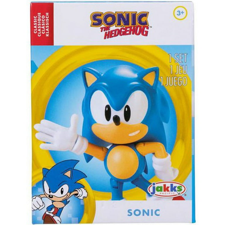 Jakks Pacific Sonic The Hedgehog Articulated Mini Figure, Classic