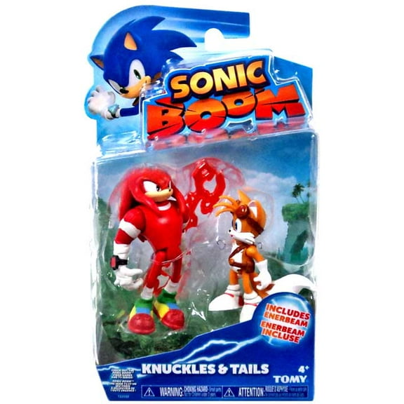 Sonic The Hedgehog Sonic Boom Knuckles & Tails 3" Action Figure 2-Pack
