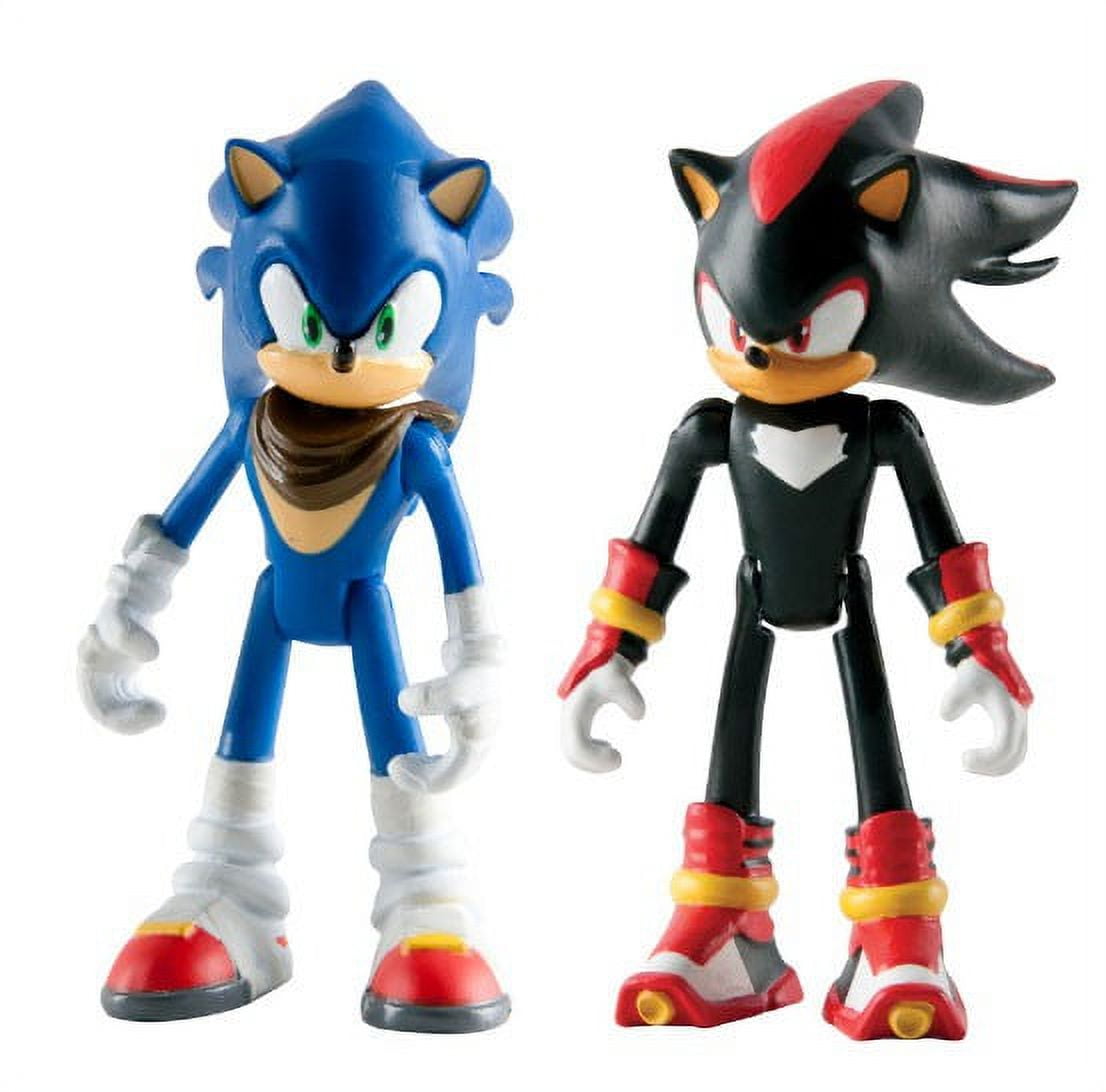 Sonic The Hedgehog Sonic Boom Sonic Shadow 3 Action Figure 2-Pack