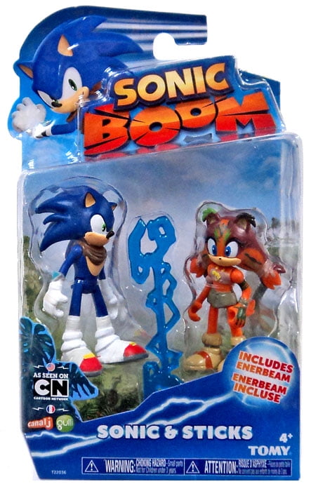 Sonic The Hedgehog Sonic Boom Sonic & Sticks Action Figure 2-Pack