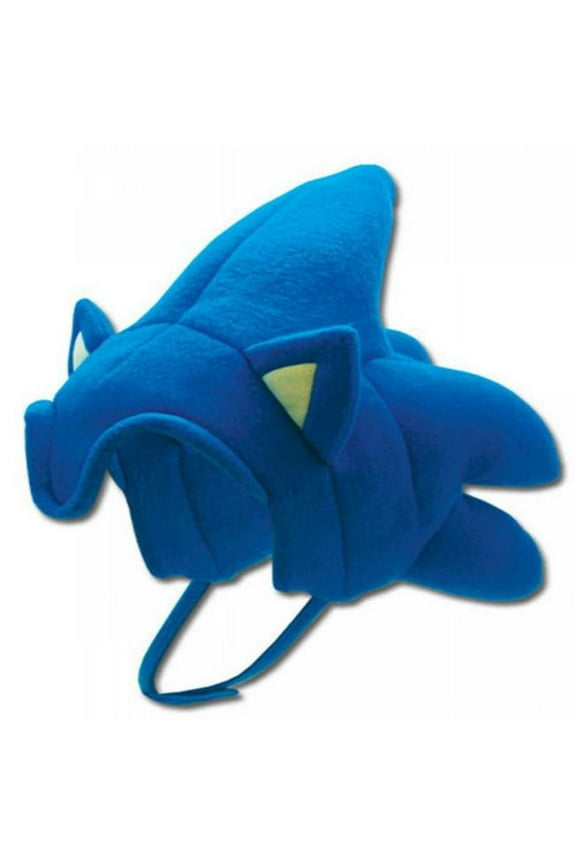 Sonic The Hedgehog Fleece Cap Cosplay Costume Adult Hat