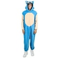 thumbnail image 1 of Sonic The Hedgehog Sonic Hooded Kigurumi Union Suit-XXL, 1 of 6