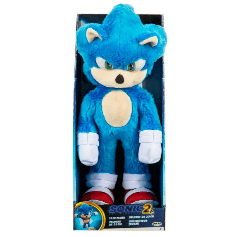 Sonic The Hedgehog, Sonic Movie 13 Plush, 5.6 x 5.4 x 14 inches