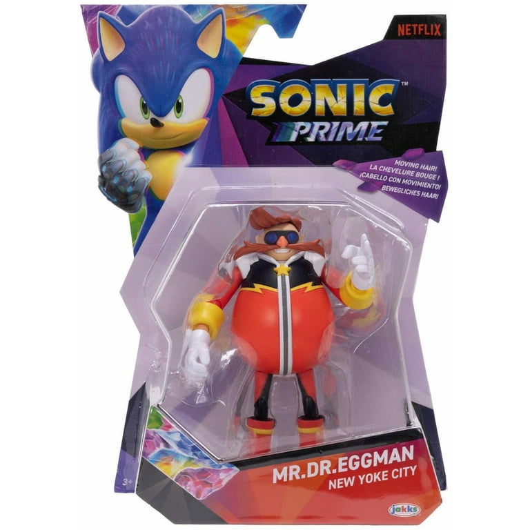 Sonic The Hedgehog Sonic Prime Mr. Dr. Eggman Action Figure