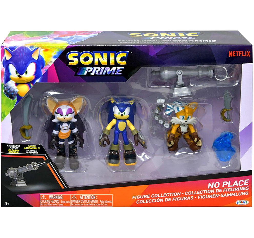 Conjunto de Mini Figuras de Ação - Coleção Prime - Sonic - Sortidas - Toyng