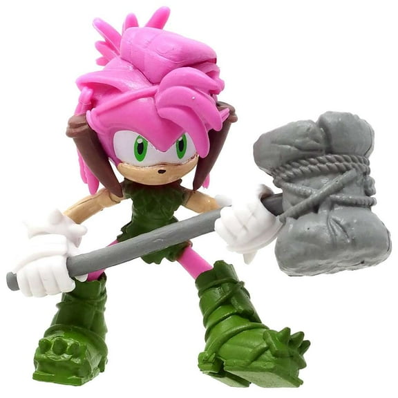 PMI Sonic The Hedgehog Sonic Prime Thorn Rose Mini Action Figure, (No Packaging)