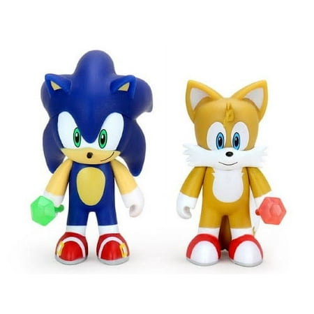 Sonic The Hedgehog Sonic & Tails 3" Vinyl Figure Two-Pack