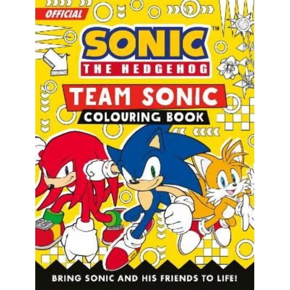 Sonic The Hedgehog Sonic the Hedgehog Team Sonic Colouring Book (Paperback)