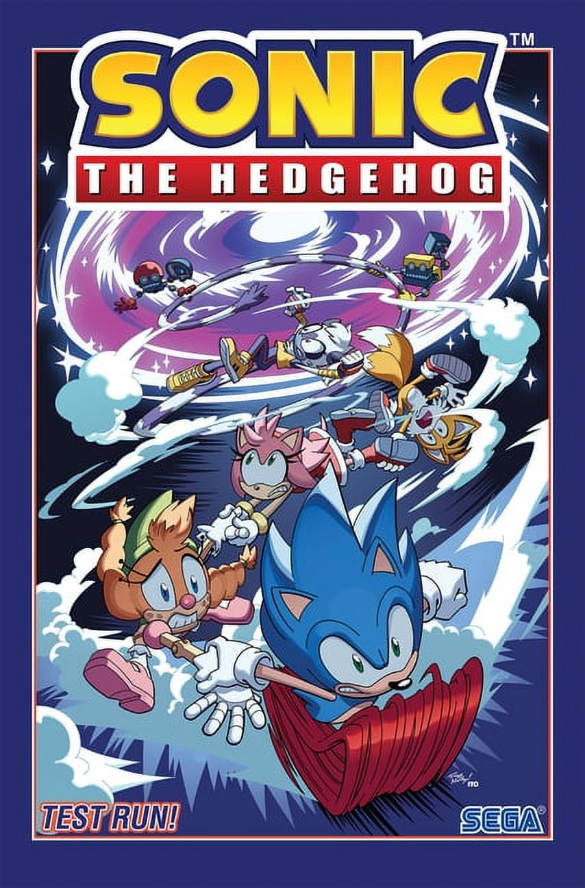 Sonic The Hedgehog: Sonic the Hedgehog, Vol. 10: Test Run! (Series #10) (Paperback)
