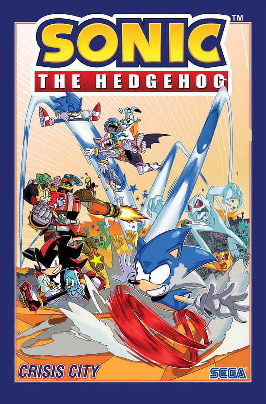 Sonic The Hedgehog: Sonic the Hedgehog, Vol. 5: Crisis City (Series #5) (Paperback)