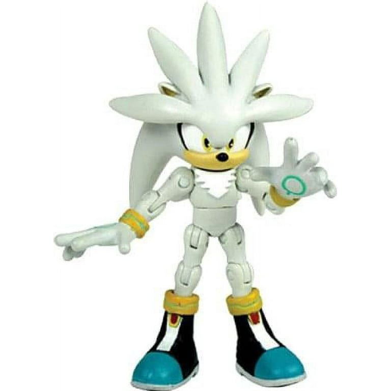 Sonic The Hedgehog Super Posers 6 Action Figure Silver 