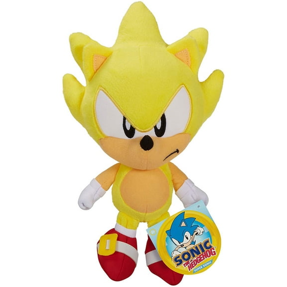 Sonic The Hedgehog Super Sonic Plush (2020 Version)