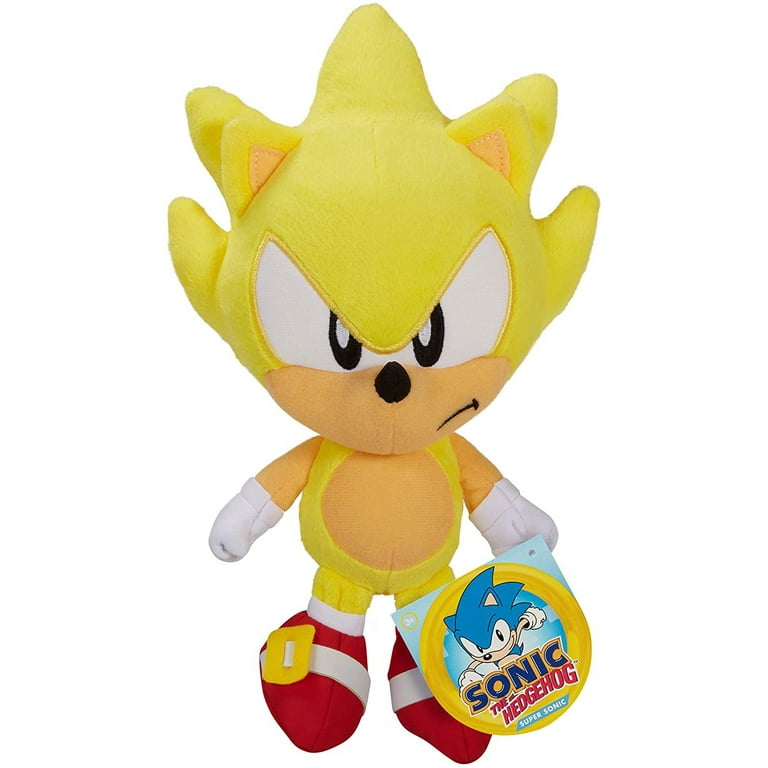 Sonic The Hedgehog Super Sonic Plush 2020 Version