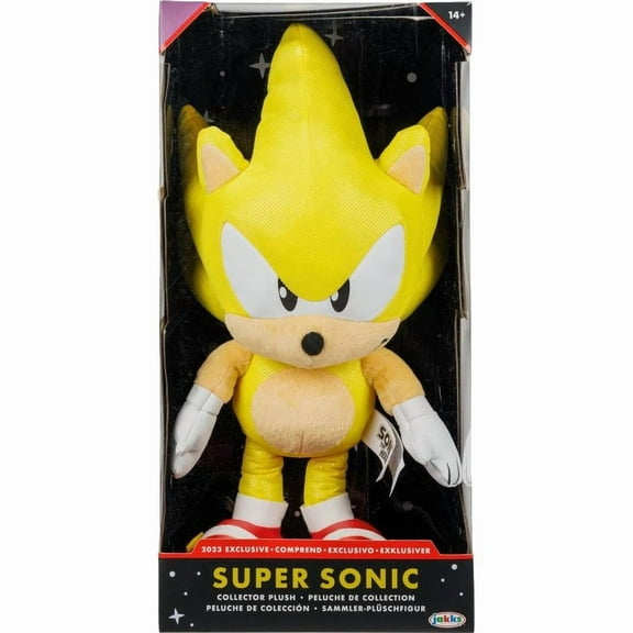 Sonic The Hedgehog Super Sonic Plush