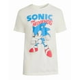 thumbnail image 1 of Sonic The Hedgehog T-Shirt Men's Distressed Action Pose Short Sleeve Tee, 1 of 4