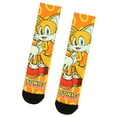 thumbnail image 1 of Sonic The Hedgehog Tails Character And Gold Rings Sublimation Crew Socks, 1 of 7