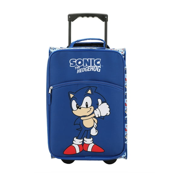 Sonic The Hedgehog Thumbs Up Blue 18" Soft-Sided Luggage