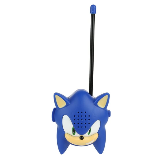 Sonic The Hedgehog Two Way Radio with Antenna, Blue, 2 Pack