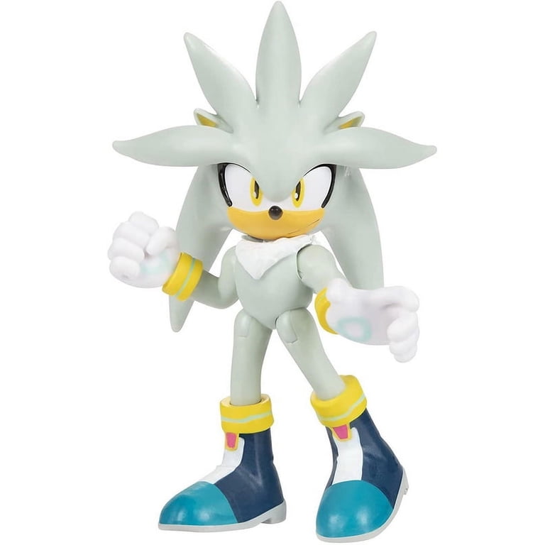レ*ナ様 ソニック シルバー 4インチフィギュア Classic Sonic The Hedgehog 2.5-Inch Modern Silver Action Figure