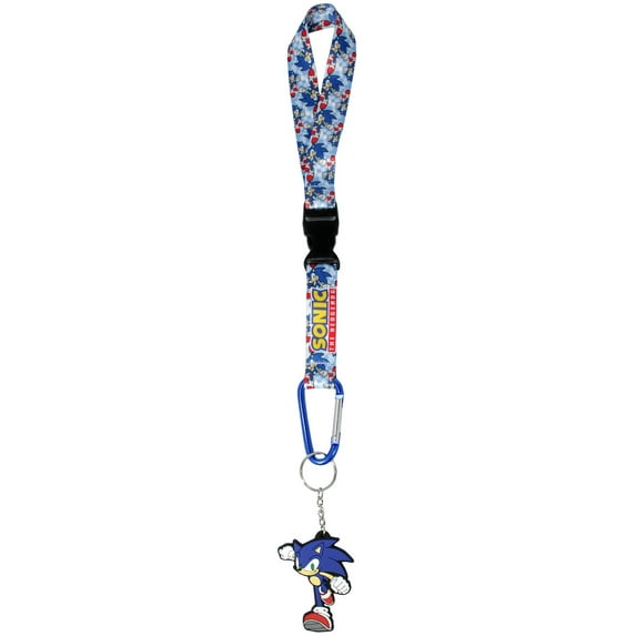 Sonic The Hedgehog Wristlet Strap Lanyard For Keys | Hand And Wrist Lanyard Strap Keychain For Men or Women