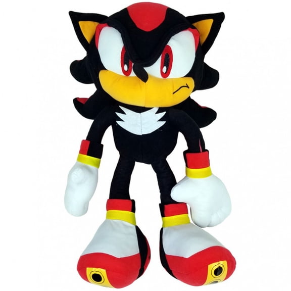 Sonic The Hedgehog by SEGA Unisex Plush Backpack, Black