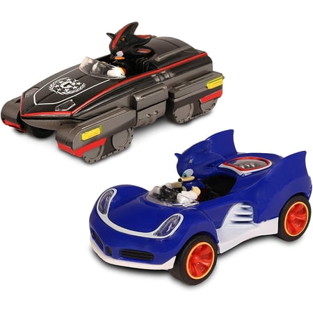 Sonic Transformed All-Stars Racing Pull Back Action: Shadow and Sonic Hedgehog