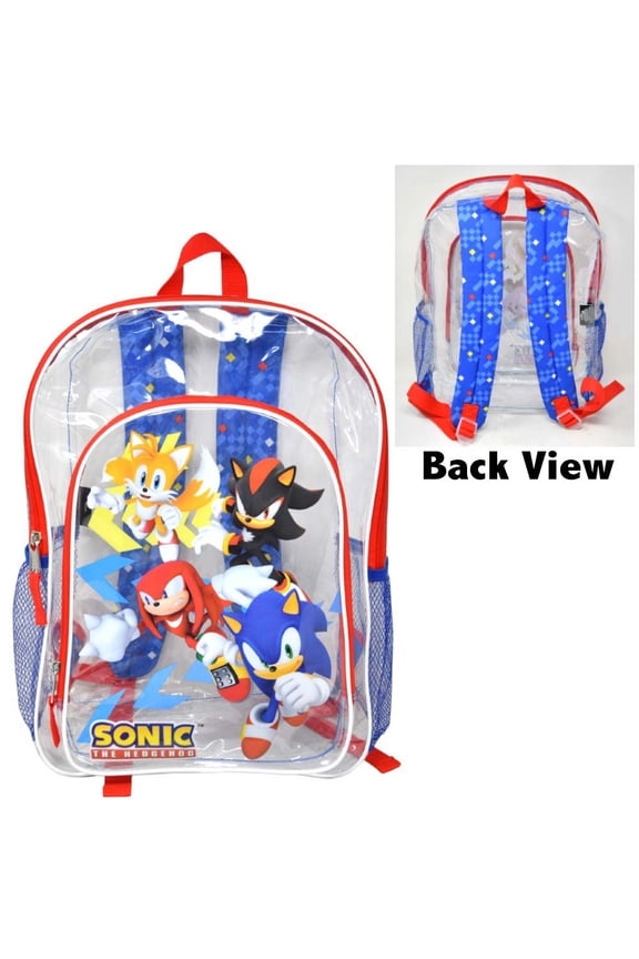 Sonic Transparent 16" Backpack
