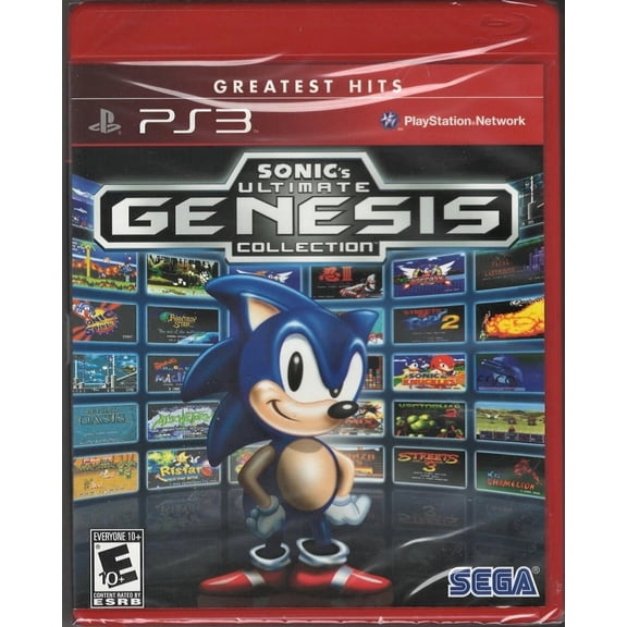 Sonic Ultimate Genesis Collection (Greatest Hits) PS3 (Brand New Factory Sealed