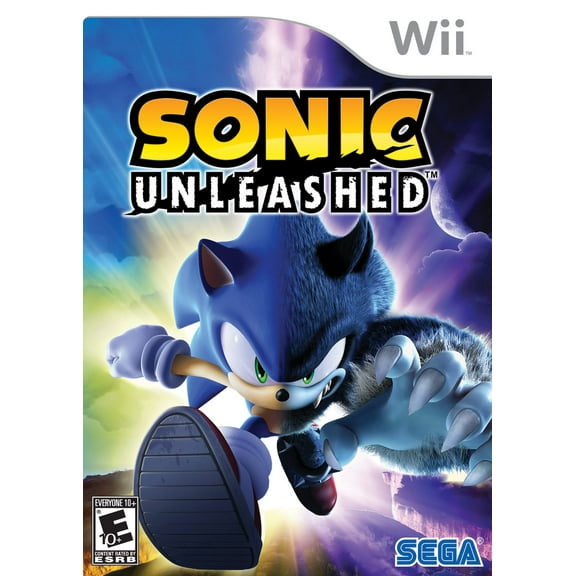 Restored Sonic Unleashed Nintendo Wii Video Game
