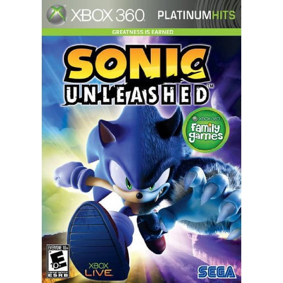 Sonic Unleashed (Platinum Hits) - Xbox 360