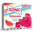 thumbnail image 1 of Sonic Watermelon Gelatin Mix, 6 Servings, 3.94 oz Shelf-Stable Cardboard Box, 1 of 8