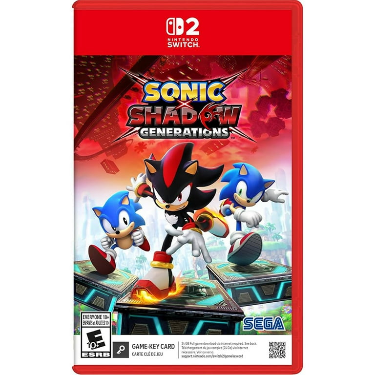 Free Shipping! SEGA Sonic X Shadow Generations Nintendo Switch 2