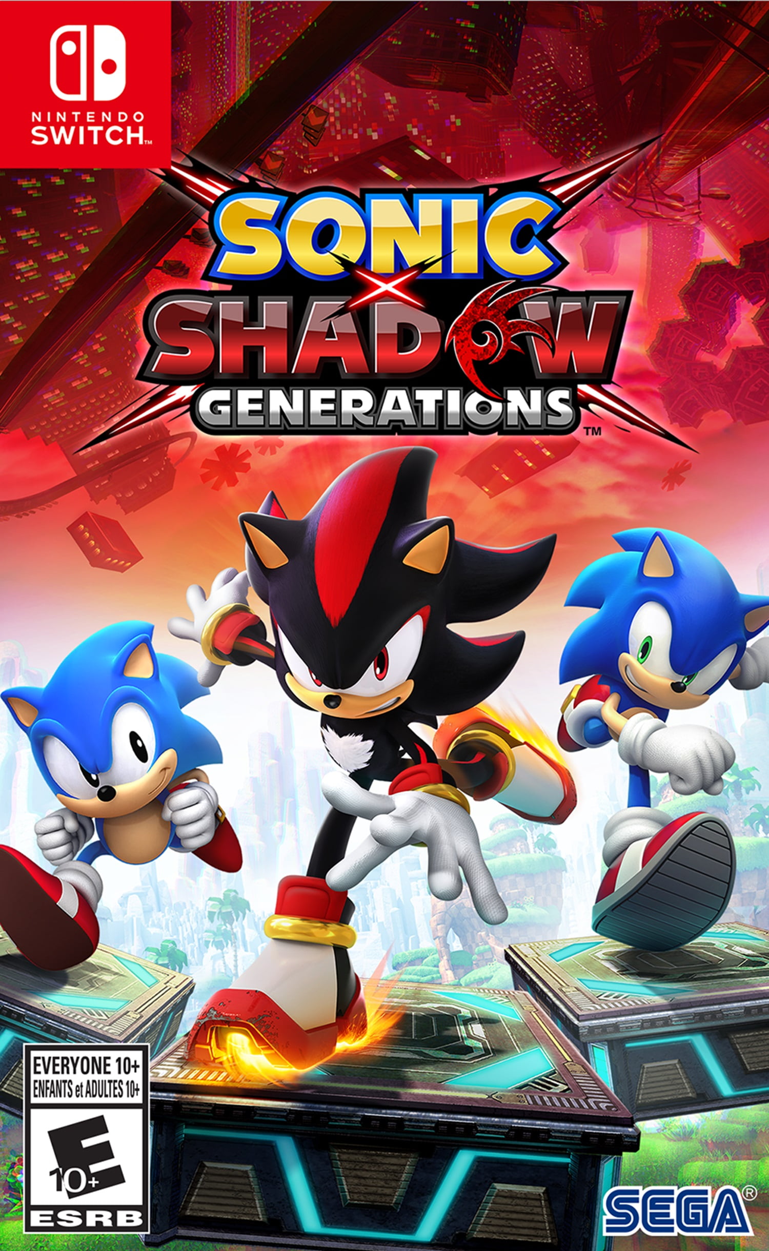 Sonic X Shadow Generations, Nintendo Switch Video Game