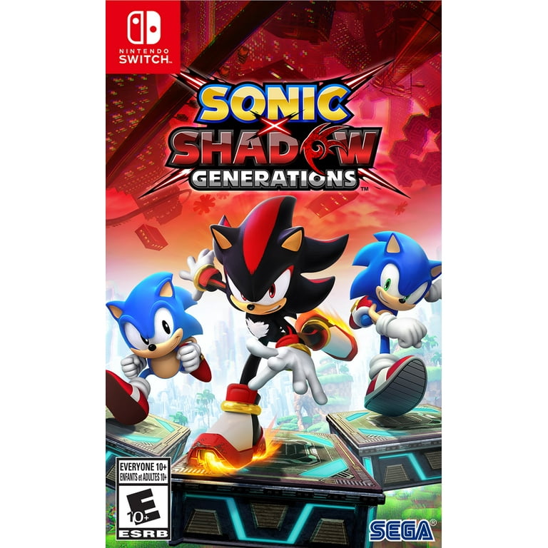 Sonic X Shadow Generations, Nintendo Switch Video Game - Walmart.com