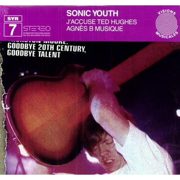 Sonic Youth - J'accuse Ted Hughes - Alternative - Vinyl