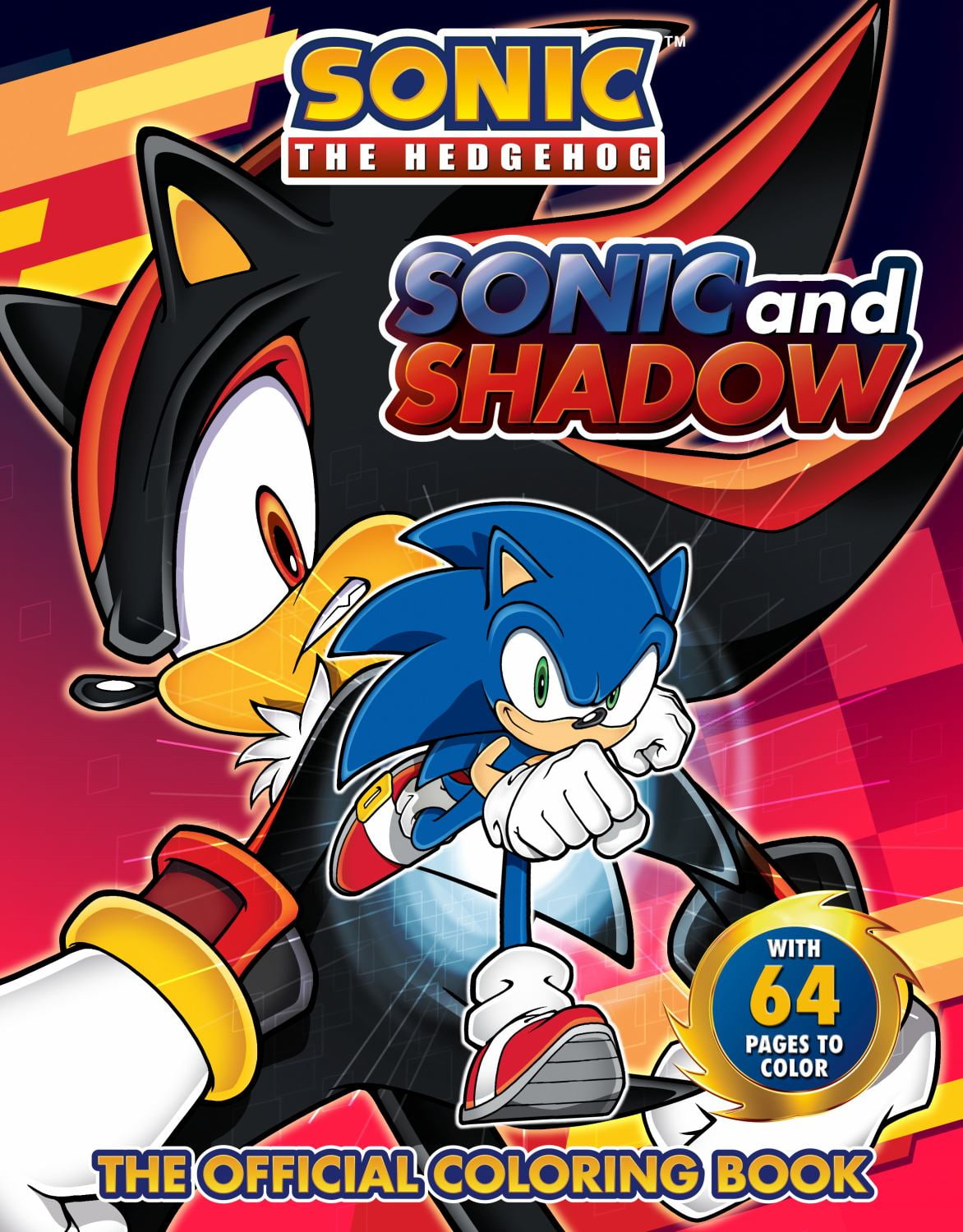 Patrick Spaziante, Sonic and Shadow Coloring Book, 64 pages, Paperback ...