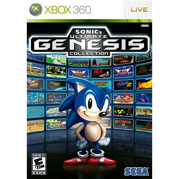 Sonic's Ultimate Genesis Collection, Sega, Xbox 360, [Physical], 00010086680348