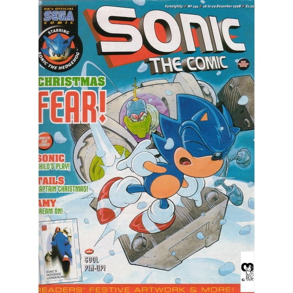 Sonic the Comic #145 VF ; Fleetway Quality Comic Book