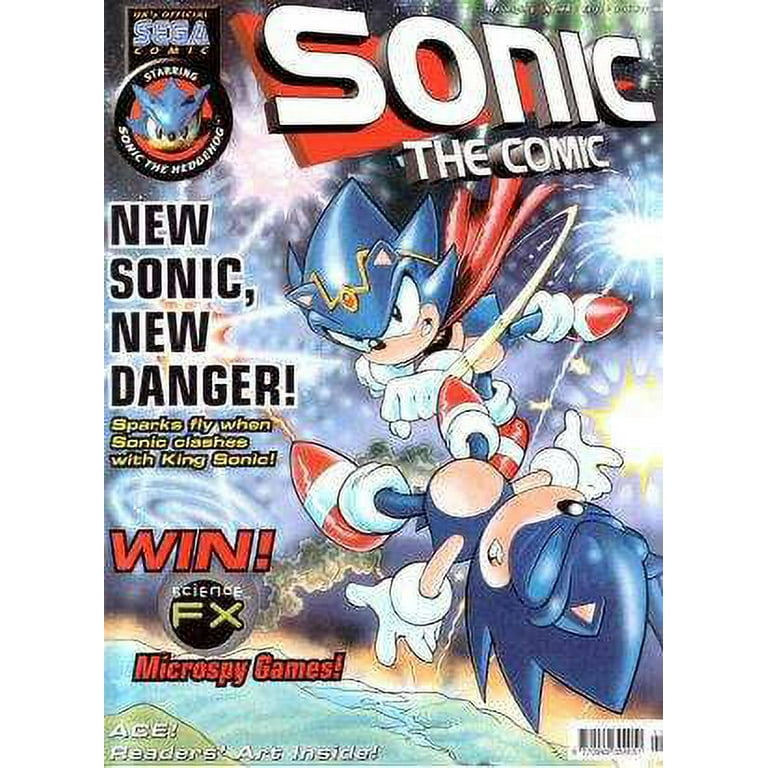Sonic the Comic 185 A, Jul 2000 Comic Book by Fleetway