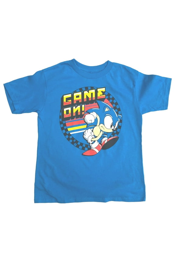 the Hedgebog Boys Blue Short Sleeve Game On Tee Shirt T-Shirt XL (14-16)