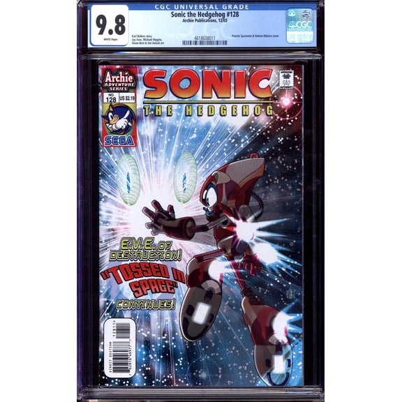 Sonic the Hedgehog #128 - CGC 9.8 Comic Book