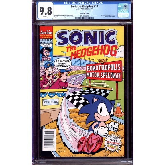 Sonic the Hedgehog #13 - CGC 9.8 Comic Book