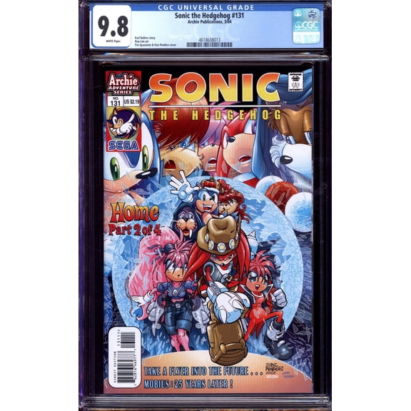 Sonic the Hedgehog #131 - CGC 9.8 Comic Book