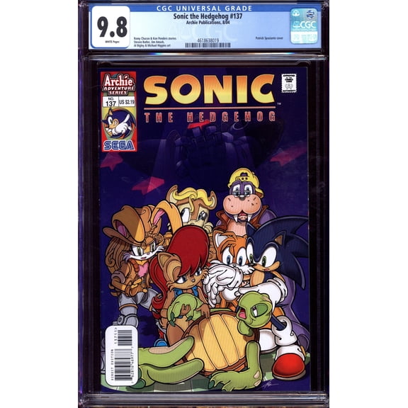 Sonic the Hedgehog #137 - CGC 9.8 Comic Book