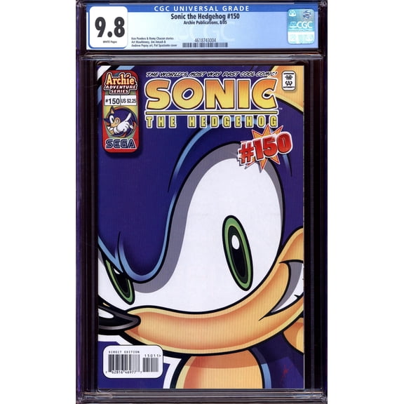 Sonic the Hedgehog #150 - CGC 9.8 Comic Book