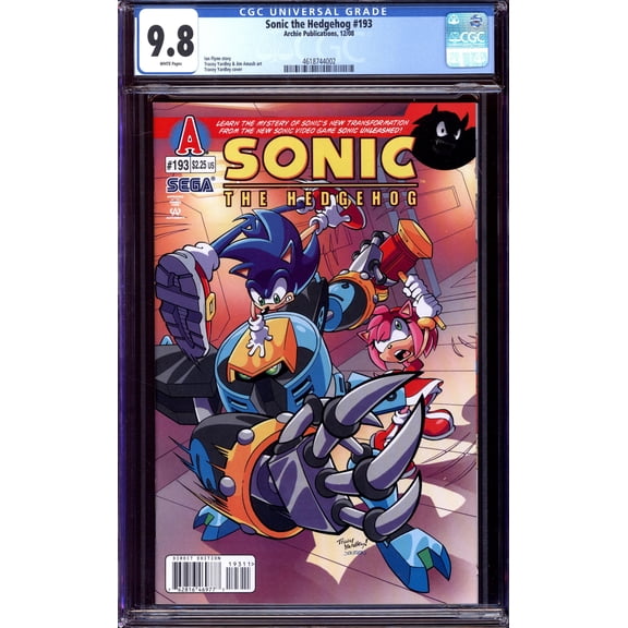 Sonic the Hedgehog #193 - CGC 9.8 Comic Book