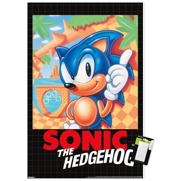 Sonic the Hedgehog (1991) - Key Art Wall Poster, 22.375" x 34"