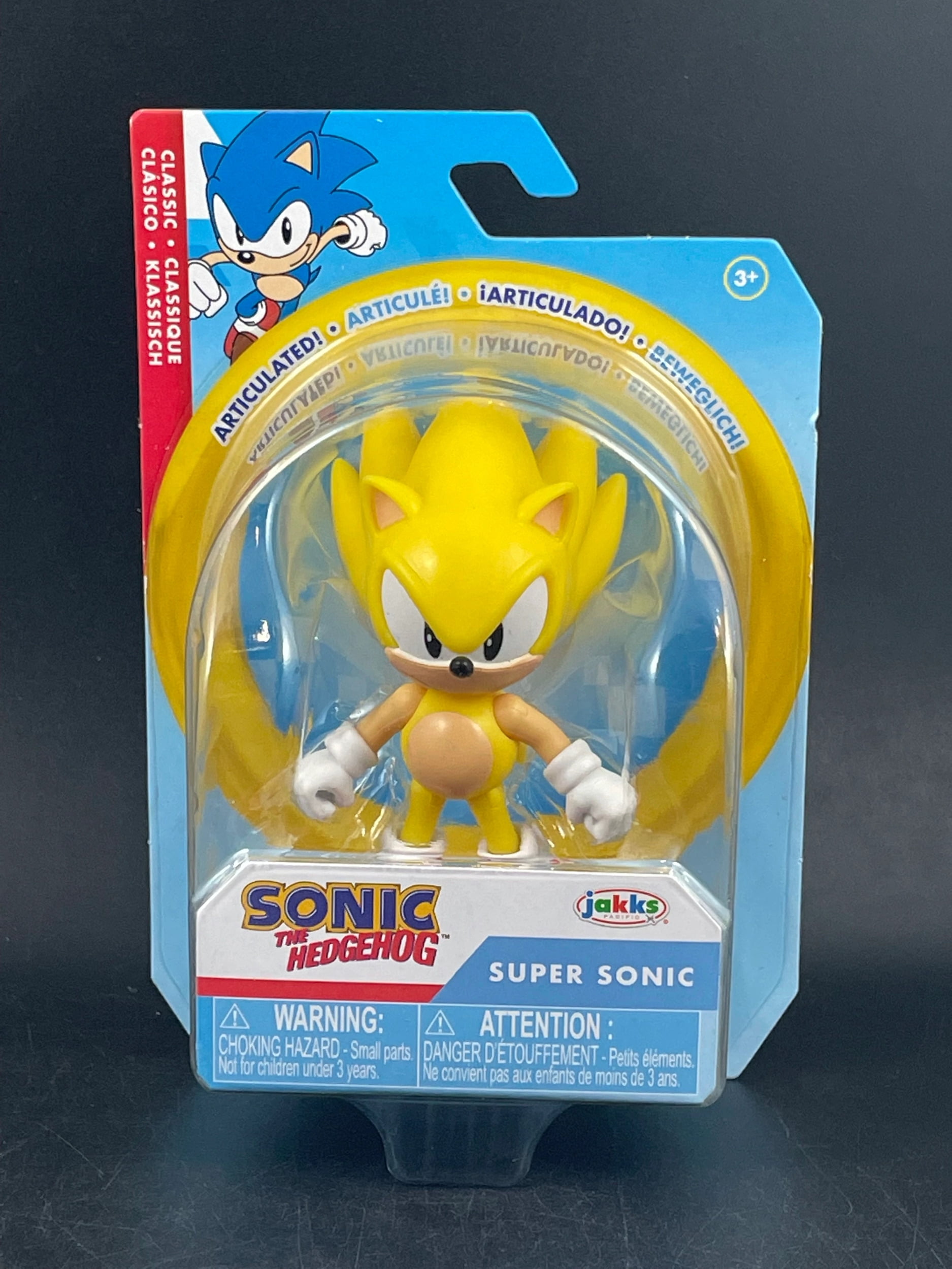 Sonic the Hedgehog Classic Tails Super Stretchy Toy Action Figure