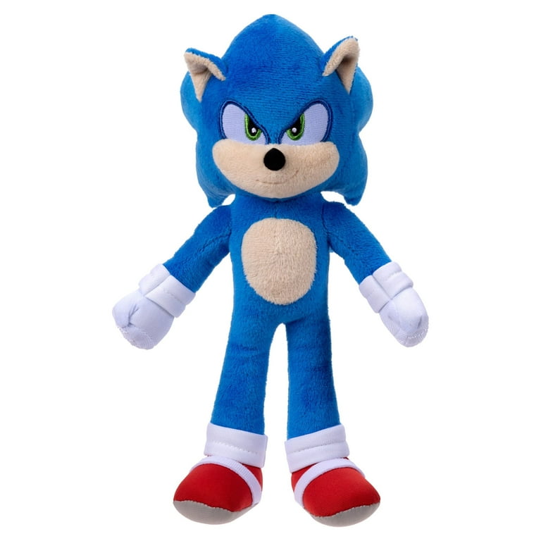  Sonic the Hedgehog Plush Sonic 2 Movie 13 Talking Sonic  Plush,Blue : Toys & Games